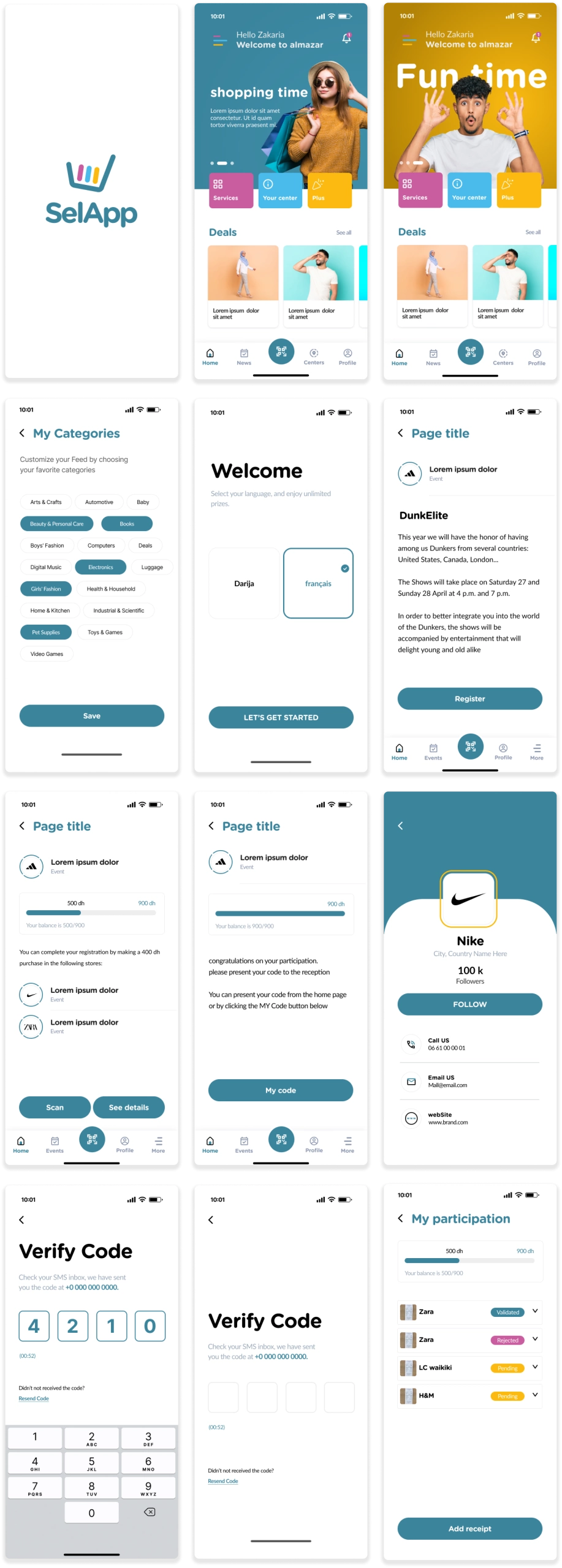 SelApp — final screen 2