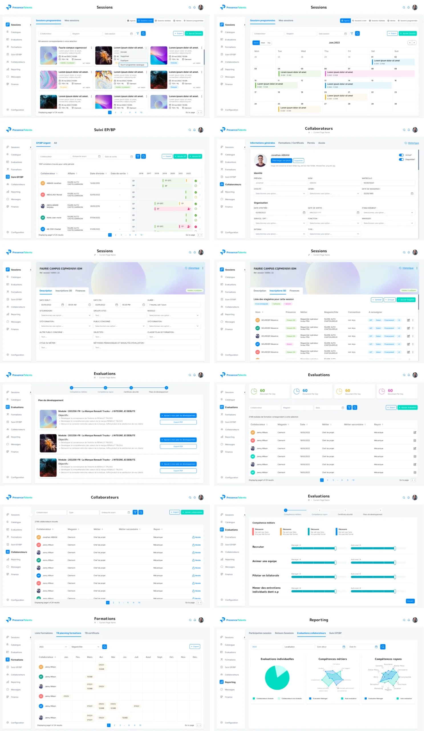 Presence Talents — final screen 2