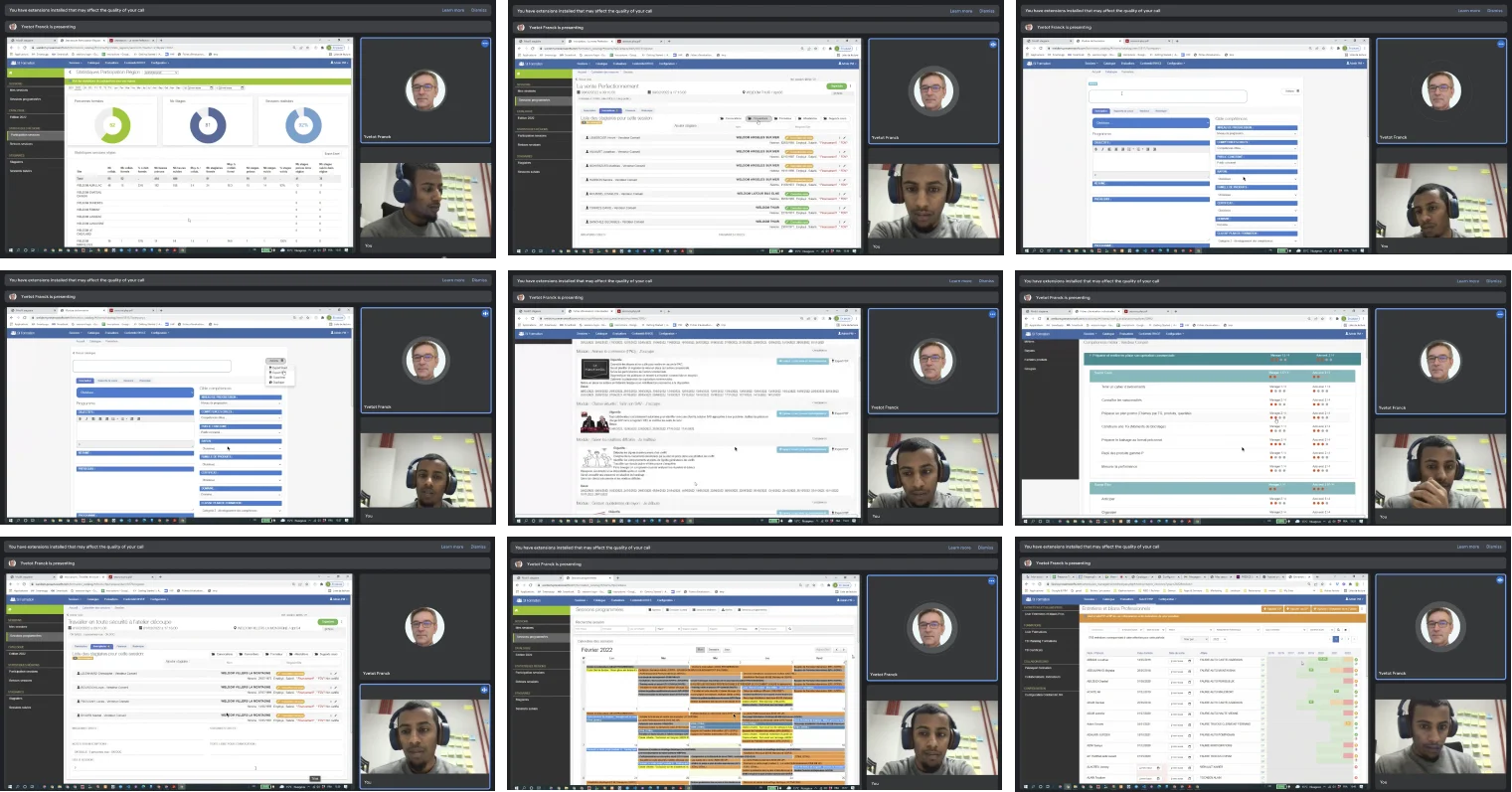 Presence Talents — process 3
